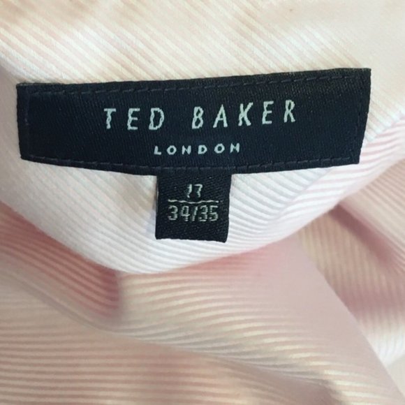 Ted Baker London Mens pink LS button down shirt 17 - Picture 7 of 8